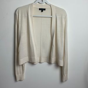 Banana republic cream cardigan 100% merino wool